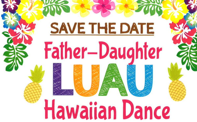 Save the Date Father-Daughter Dance